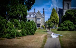 Ashdown Park Hotel Drone Wedding Photography