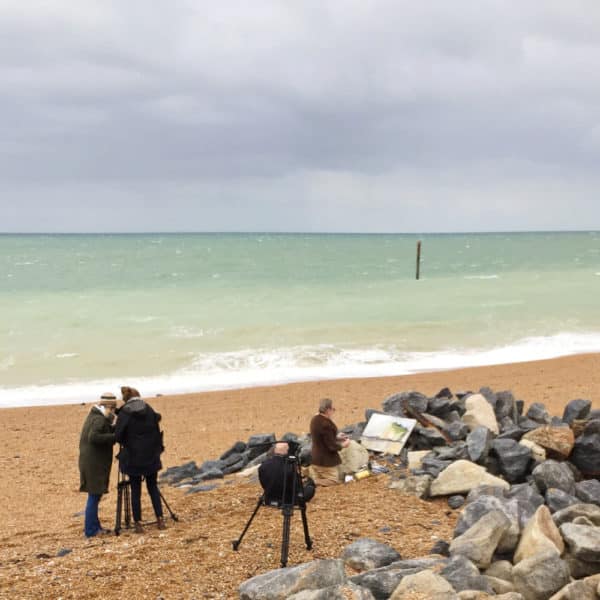 BBC One Show Cinematography Dover Kent Filming Aerial Drone