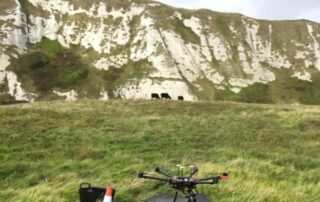 BBC One Show Cinematography Dover Kent Filming Aerial Drone