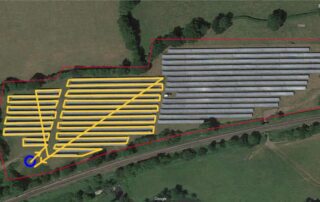 Drone Survey Solar Farm Project Planning