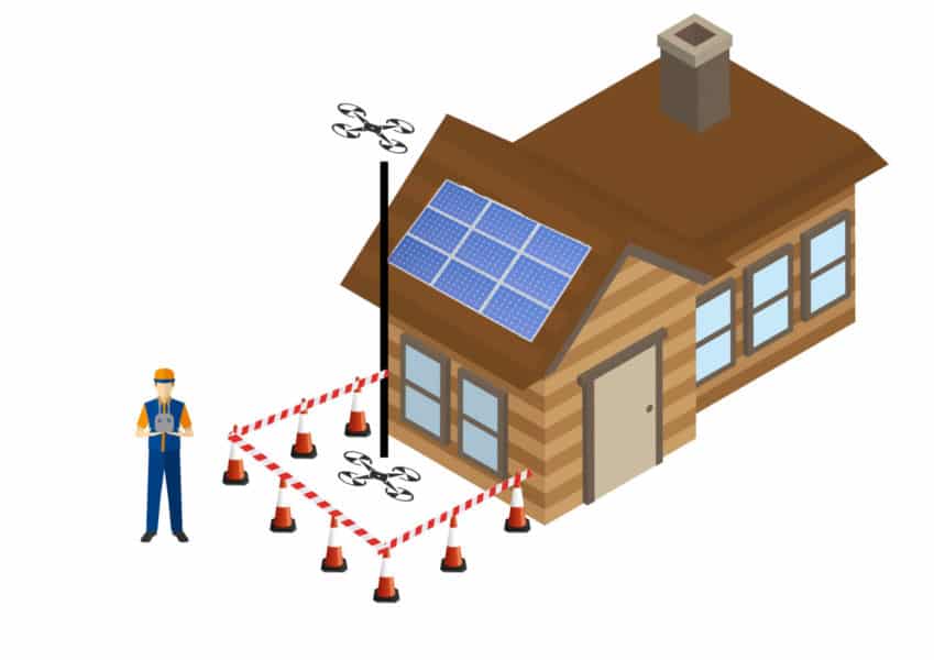 Drone Media Imaging OSC Reduced Distances