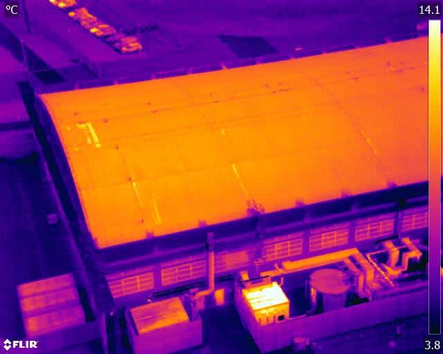 Reduced distances for drone thermal infrared operations with CAA OSC