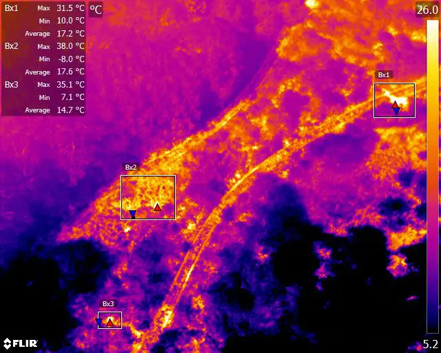 Landfill Site Thermography