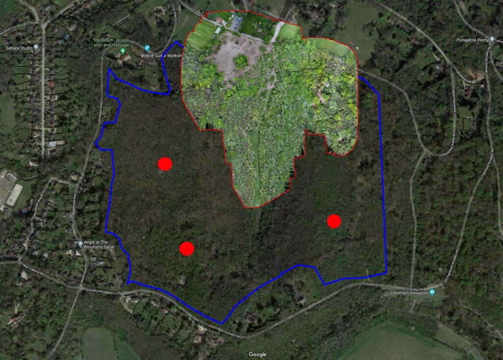 Photogrammetry GNSS Map from stitched auto Drone missions