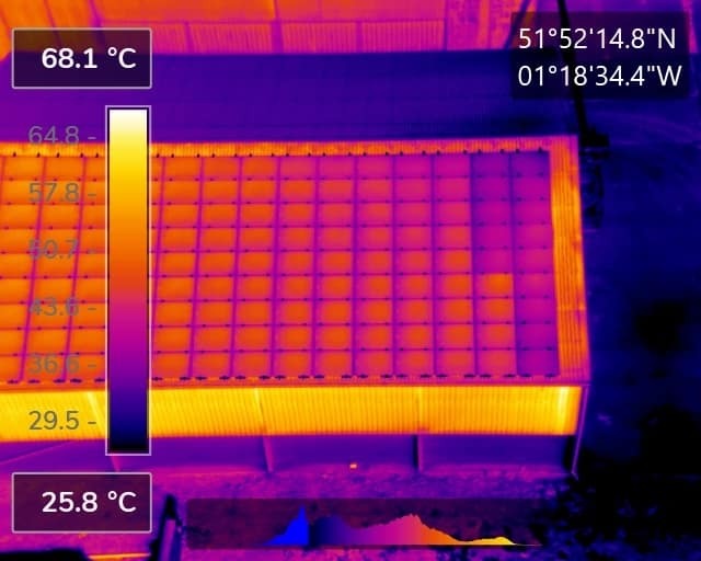 Solar Photovoltaic Fault Detection by Thermal Drone