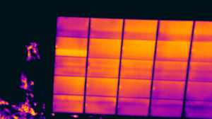 Diode Anomaly in a Solar PV Panel