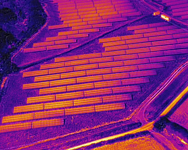 Trethosa Solar Farm Thermal Inspection