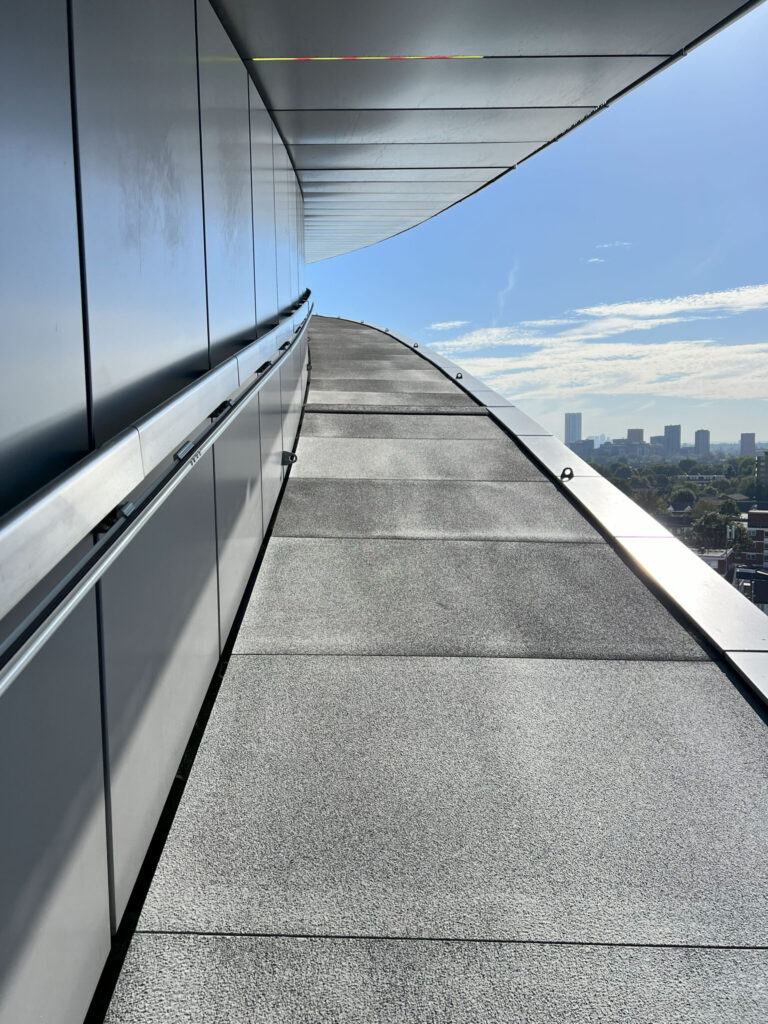 The Tottenham Abseil Attraction, known as "The Dare Skywalk Edge,"