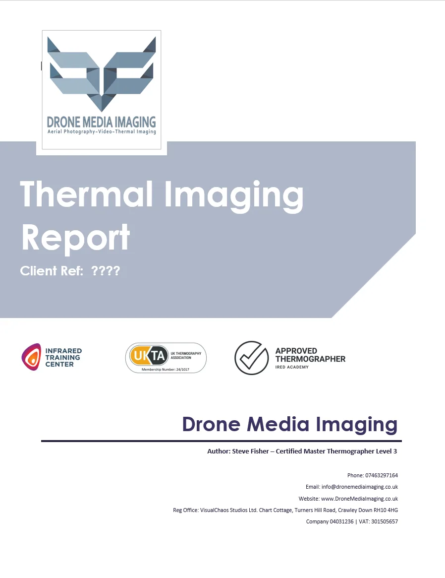 Certified Master Thermographer Level 3 Solar Report Writing Service