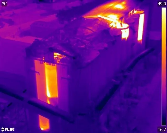 Fire detection with thermal imaging